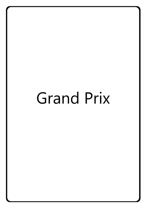 Grand Prix Modulable